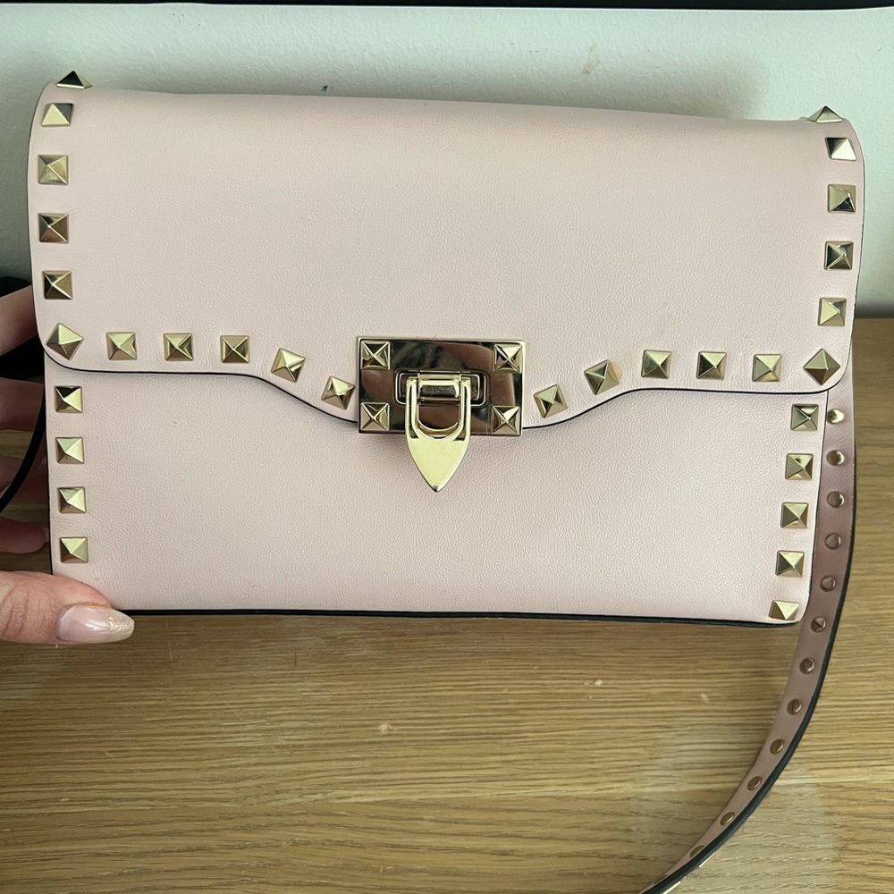 Valentino Garavani Light Pink Cross Body Bag
